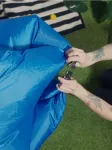 Sinsay - Pripučiamoji sofa - mėlyna