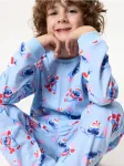 Sinsay - Kalėdinė dviejų dalių pižama su spauda Stitch - bly&scaron;kiai mėlyna