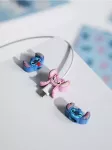 Sinsay - Kabelių apsaugos dangteliai 3 pack Stitch - mėlyna