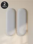 Sinsay - Pamink&scaron;tinti sienų skydai 2 pack - bly&scaron;kiai mėlyna
