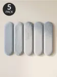 Sinsay - Pamink&scaron;tinti sienų skydai 5 pack - bly&scaron;kiai mėlyna