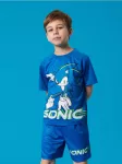 Sinsay - Trikotažinis komplektas Sonic The Hedgehog - mėlyna