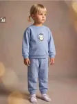 Sinsay - Jogger kelnės su medvilnės mi&scaron;iniu - mėlyna