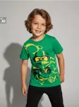 Sinsay - Medvilniniai mar&scaron;kinėliai su spauda Lego Ninjago - žalia