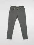 Sinsay - Slim fit džinsai - melsvai žalia