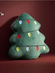 Sinsay - Kalėdinė dekoratyvinė pagalvė eglutės formos - žalia