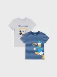 Sinsay - Medvilniniai mar&scaron;kiniai su spauda 2 pack Mickey Mouse - indigo