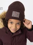 Sinsay - Rumbuota beanie kepurė su viskoze - ruda