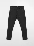 Sinsay - Džinsai chino slim fit - juoda