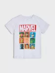 Sinsay - Medvilniniai mar&scaron;kinėliai su spauda Avengers - &scaron;viesiai pilka