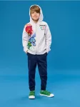 Sinsay - Užtrauktuku užsegamas džemperis su gobtuvu Lego Ninjago - &scaron;viesiai pilka