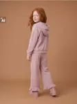 Sinsay - Oversize džemperis su gobtuvu - pelenų rožinė
