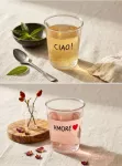 Sinsay - Stiklinės su užra&scaron;ais CIAO! ir AMORE 2 pack - juoda