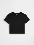 Sinsay - Crop top palaidinė - juoda