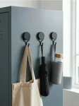 Sinsay - Magnetiniai sieniniai kabliukai 3 pack - juoda