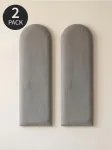 Sinsay - Pamink&scaron;tinti sienų skydai 2 pack - &scaron;viesiai pilka