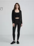 Sinsay - Sportinės tamprės Everyday Active - juoda