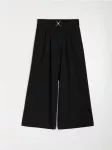 Sinsay - Culotte kelnės su diržu - juoda