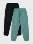 Sinsay - &Scaron;iltintos laisvo kirpimo jogger sportinės kelnės 2 vnt - multicolor