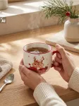 Sinsay - Kalėdinis puodelis su &scaron;iaurės elnių motyvu - multicolor