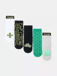 Sinsay - Kojinės su medvilne, 5 porų pakuotė - multicolor