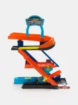 Sinsay - Transformuojamas Hot Wheels triukų garažas su trasa ir žaisliniu automobiliuku, 2 viename - multicolor