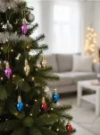 Sinsay - 8 vnt. kalėdinių eglutės žaisliukų rinkinys - multicolor