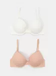 Sinsay - Medvilniniai push-up liemenukai 2 pakuotė - multicolor