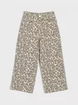 Sinsay - Wide leg džinsai su leopardų ra&scaron;tu - multicolor