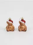 Sinsay - Me&scaron;kiuko formos kalėdiniai eglutės žaisliukai 2 pack - multicolor