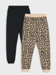 Sinsay - Jogger kelnės su medvilne 2 pack - multicolor