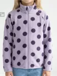Sinsay - Flisinis užsegamas megztinis su auk&scaron;ta apykakle - multicolor