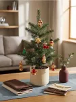 Sinsay - Kalėdinių eglutės žaisliukų rinkinys &scaron;ventinių formų 9 pack - multicolor