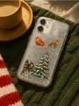 Sinsay - Dėklas iPhone 13/14 su kalėdiniu motyvu - multicolor
