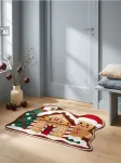 Sinsay - Kalėdinis kilimas su namelio ir meduolinio žmogeliuko motyvu - multicolor