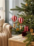 Sinsay - Kalėdinės pakabinamos dekoracijos balionų formos su me&scaron;kiukais 2 pack - multicolor