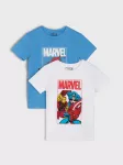 Sinsay - Medvilniniai mar&scaron;kiniai su spauda 3 pack Marvel - multicolor