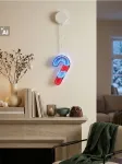 Sinsay - Kalėdinė LED dekoracija saldainio lazdelės formos su begalinio veidrodžio efektu - multicolor