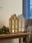 Sinsay - LED dekoracija blizgančių namelių formos - multicolor