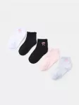 Sinsay - Kojinės su dekoratyvia apdaila, 5 porų pakuotė - multicolor