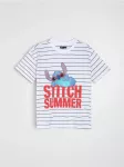 Sinsay - Medvilniniai mar&scaron;kinėliai su spauda Stitch - multicolor