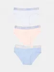 Sinsay - Medvilniniai Hipster Kelnaitės su Spauda, 3 vnt - multicolor