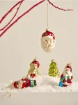 Sinsay - Stiklinės Kalėdų eglutės dekoracijos 5 pack - multicolor