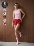 Sinsay - Auk&scaron;tos rumbuotos kojinės su &scaron;irdelių, saldumynų ir panteros motyvais 5 pack - multicolor