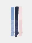 Sinsay - Pėdkelnės su medvilne ir metalizuotu siūlu 3 pack - multicolor