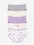 Sinsay - Medvilninės kelnaitės su triu&scaron;ių motyvu 5 pack - multicolor