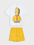 Sinsay - Dvidalis medvilninis pižamos komplektas su The Simpsons spauda - multicolor
