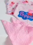 Sinsay - 3 vnt. kūdikių prijuosčių rinkinys Peppa Pig - multicolor