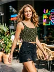Sinsay - Crop top palaidinė - multicolor