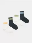 Sinsay - Medvilninės kojinės, 4 porų pakuotė - multicolor